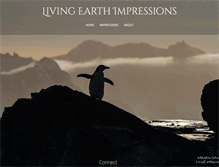Tablet Screenshot of livingearthimpressions.com